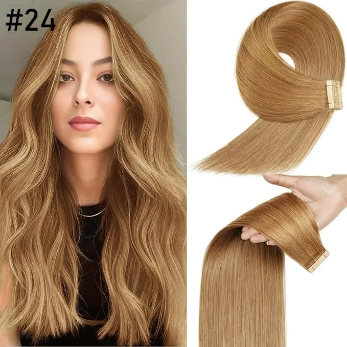 🔥 Each Only $1.49 Today🎁 Mellifox® Virgin Human Hair Seamless Tape-In Extensions