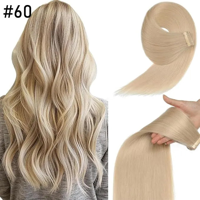 🔥 Each Only $1.49 Today🎁 Mellifox® Virgin Human Hair Seamless Tape-In Extensions