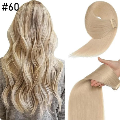 🔥 Each Only $1.49 Today🎁 Mellifox® Virgin Human Hair Seamless Tape-In Extensions