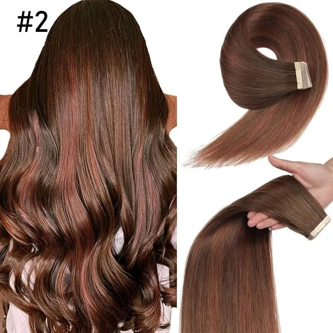 🔥 Each Only $1.49 Today🎁 Mellifox® Virgin Human Hair Seamless Tape-In Extensions
