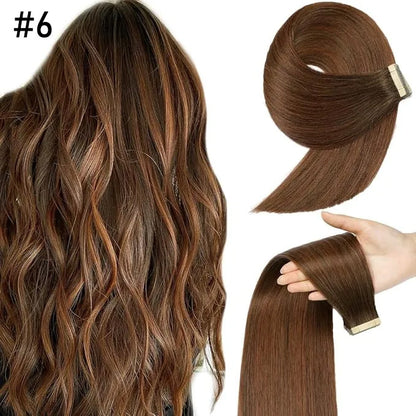 🔥 Each Only $1.49 Today🎁 Mellifox® Virgin Human Hair Seamless Tape-In Extensions